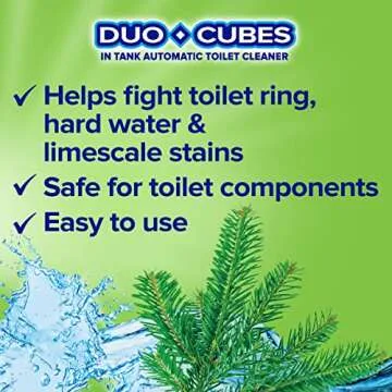 Soft Scrub Duo-Cubes Toilet Cleaner Alpine Fresh 4Count