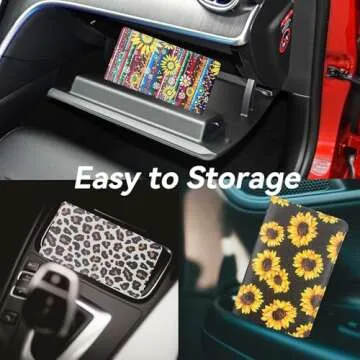 ShaggyDogz Car Registration and Insurance Card Holder with Magnetic Closure, Premium PU Leather License Registration Holder for Driver License, Insurance Card, Paperwork, Men & Women (Snow Leopard 1)