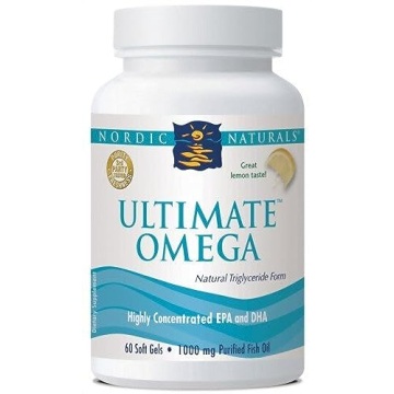 Nordic Naturals Ultimate Omega - High-Potency Omega-3 Fish Oil