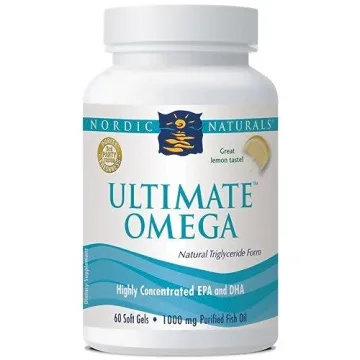 Nordic Naturals Ultimate Omega - High-Potency Omega-3 Fish Oil