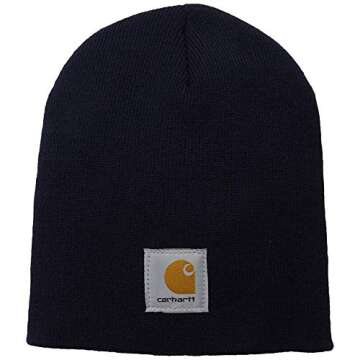 Carhartt Men's Knit Beanie, Navy, One Size