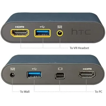 HTC Vive Virtual Reality Headset for Gaming and Education