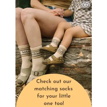 Lottie Dottie Women's Half-Crew Cotton Socks 2-Pack | Stylish & Cozy