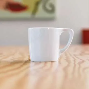 notNeutral Lino Porcelain Coffee Cup - 10oz White