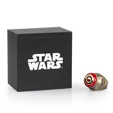 Star Wars Crimson Dawn Replica Signet Ring in Metal and Enamel