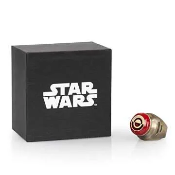 Star Wars Crimson Dawn Replica Signet Ring in Metal and Enamel