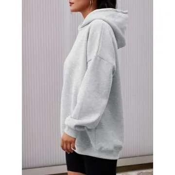 Trendy AUTOMET Oversized Hoodies for Women - Warm & Comfortable