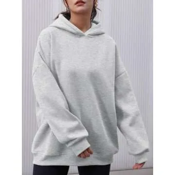 Trendy AUTOMET Oversized Hoodies for Women - Warm & Comfortable
