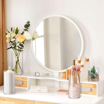 48 Pack Stylish Thick Glass Cylinder Vases for Decor