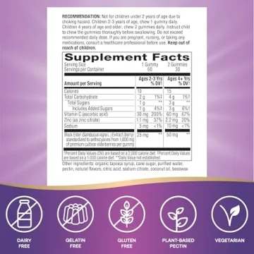 Immune-Boosting Sambucus Gummies for Kids