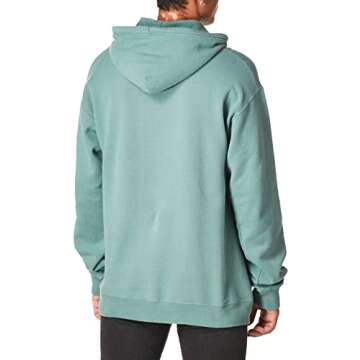 Hanes mens Comfortwash Garment Dyed Hoodie Hooded Sweatshirt, Cypress Green, X-Large US