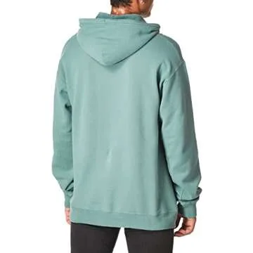 Hanes mens Comfortwash Garment Dyed Hoodie Hooded Sweatshirt, Cypress Green, X-Large US
