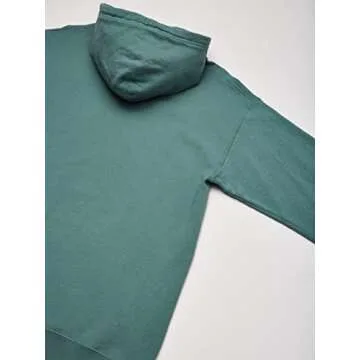 Hanes mens Comfortwash Garment Dyed Hoodie Hooded Sweatshirt, Cypress Green, X-Large US