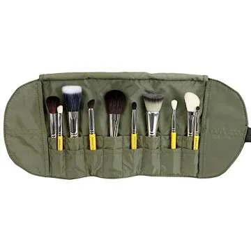 Bdellium Tools 10pc Professional Makeup Brush Set with Pouch