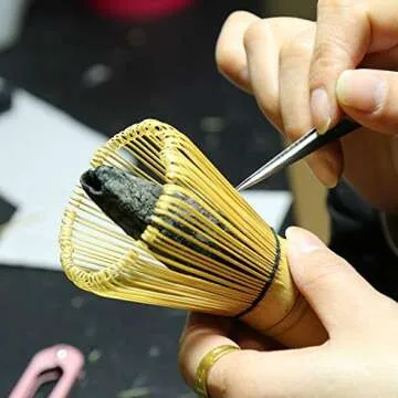 Handcrafted Bamboo Matcha Whisk For Perfect Tea Preparation