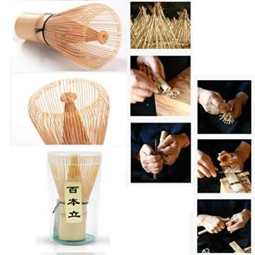 Handcrafted Bamboo Matcha Whisk For Perfect Tea Preparation