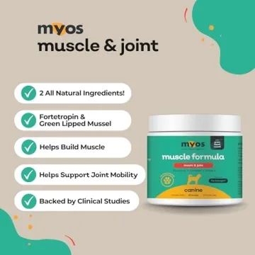 MYOS Muscle & Joint Supplement for Dogs with Green Lipped Mussel