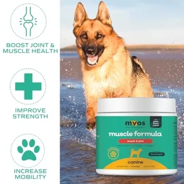 MYOS Muscle & Joint Supplement for Dogs with Green Lipped Mussel