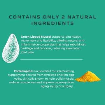 MYOS Muscle & Joint Supplement for Dogs with Green Lipped Mussel