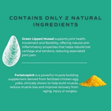 MYOS Muscle & Joint Supplement for Dogs with Green Lipped Mussel