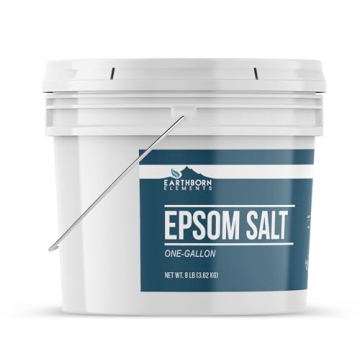 Quality Epsom Salt in Resealable Bucket for Soaking