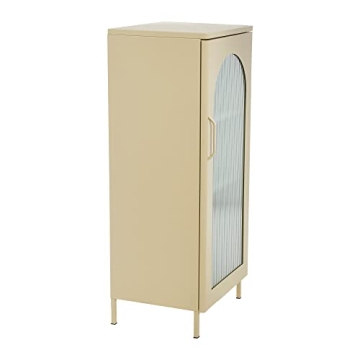 Creative Co-Op Metal Display Cabinet with Glass Door