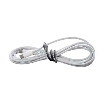 Nite Ize Gear Tie Cordable, The Orginal Reusable Rubber Twist Tie with Stretch-Loop For Cord Management + Storage, 6-Inch, Assorted Colors, 4 Pack, Made in the USA