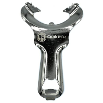 Cookwise Mason Jar Opener - No Lid Dents, Multi-Purpose, Easy To Use, Lifetime Durable