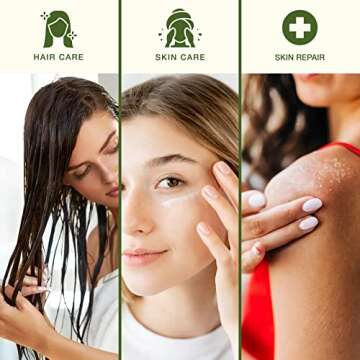 100% Pure Aloe Vera Gel - Amazing Sunburn & Skin Relief