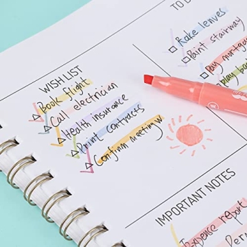 Mr. Pen Dual Tip Highlighters 16 Pack in Pastel Colors