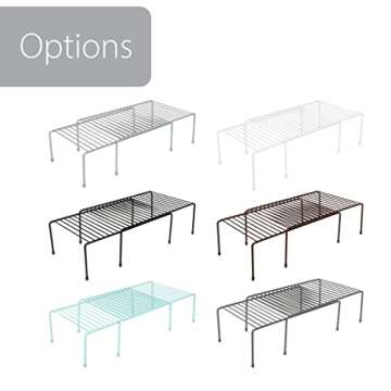 Smart Design Expandable Kitchen Storage Shelf Rack