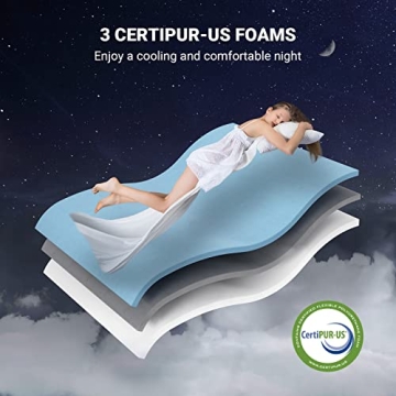 Avenco 12-Inch Hybrid King Mattress for Restful Sleep