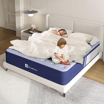 Avenco 12-Inch Hybrid King Mattress for Restful Sleep