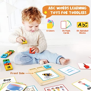 CVC Word Spelling Game Educational Toy for Kids