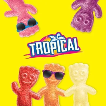 SOUR PATCH KIDS Tropical Chewy Candy - Bulk Treats for All