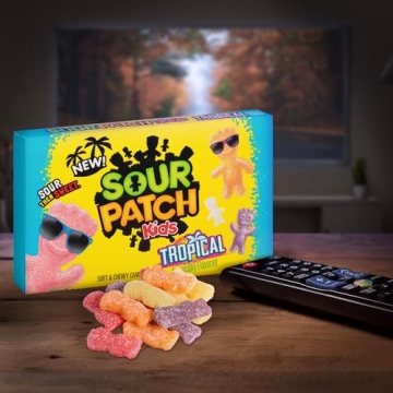 SOUR PATCH KIDS Tropical Chewy Candy - Bulk Treats for All