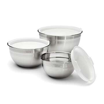 Cuisinart Chef's Classic 6-Piece Mixing Bowl Set - Perfect for Every Kitchen