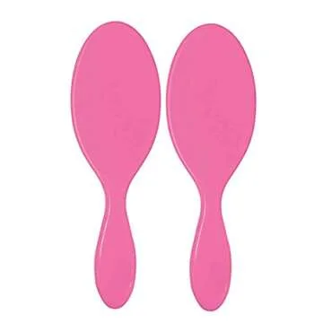 Wet Brush Original Detangler Hair Brush - Pink (Pack of 2) - Exclusive Ultra-soft IntelliFlex Bristles - Glide Through Tangles With Ease For All Hair Types - For Women, Men, Wet And Dry Hair