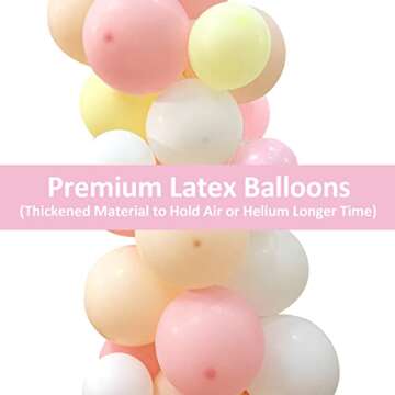 FGBB 136Pcs Daisy Groovy Balloon Arch Garland,Daisy Flower Birthday Party Decorations Macaron Pink Orange White Yellow Boho Balloon Garland for Girl Daisy Baby Shower,Hippie Themed Daisy Party,Boho Daisy Birthday