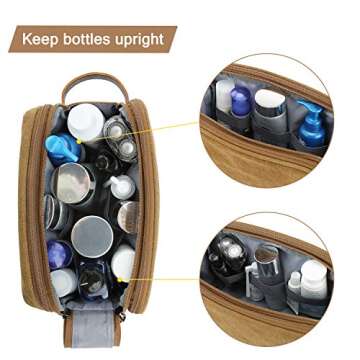 BAGSMART Toiletry Bag for Men - Stylish & Water-resistant