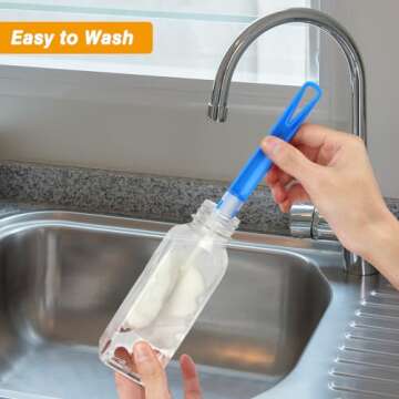 Moretoes 20pcs 12oz Plastic Juice Bottles with Caps, Empty Reusable Drink Containers with Labels, Clear Juice Bottles for Juicing Milk Smoothie Drinking and Other Beverages