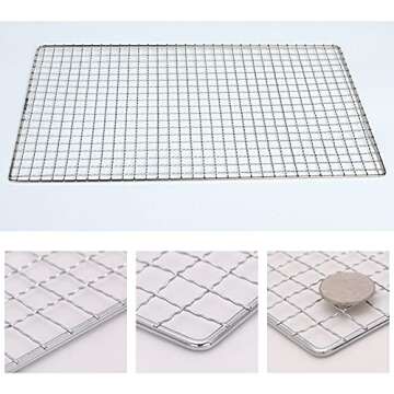 JoyRay Grill Rack Grids, Stainless Steel BBQ Roasting Rack or Baking/Cooling Rack, For Oven and outdoor Barbeque,Oven & Dishwasher Safe.