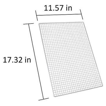 Stainless Steel JoyRay Grill Rack Grids for BBQ & Baking