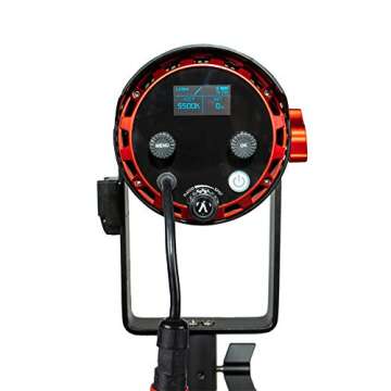 Aputure 60x Aputure Light Storm LS 60x Bi-Color LED Light 30000lux @1m, CRI 95+ TLCI 95+Built-in 9 Lighting FX, Support NP-F970 Battery, Includes Barn Doors Support Sidus APP Control