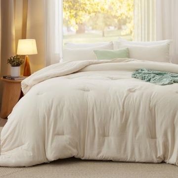 Bedsure King Size Comforter - Soft & Luxurious Bedding