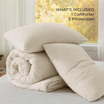 Bedsure King Size Comforter - Soft & Luxurious Bedding