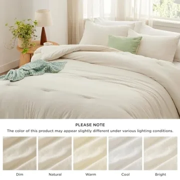 Bedsure King Size Comforter - Soft & Luxurious Bedding