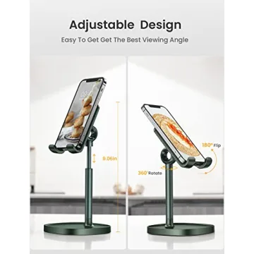 LISEN Adjustable Cell Phone Stand for Every Device