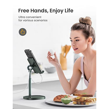 LISEN Adjustable Cell Phone Stand for Every Device