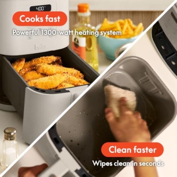 Bella Slim Air Fryer with 6 Preset Cooking Options